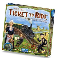 Ticket to Ride Nederland speldoos