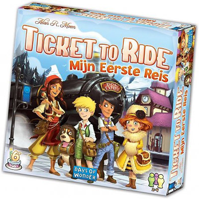 Kinderversie Ticket to Ride spel