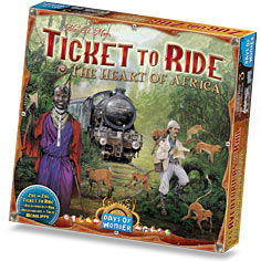 Ticket to Ride Haert of Africa